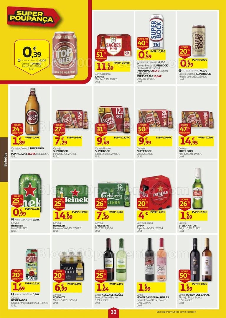 Antevisão Folheto AUCHAN Super Poupança Promoções de 27 agosto a 2 setembro