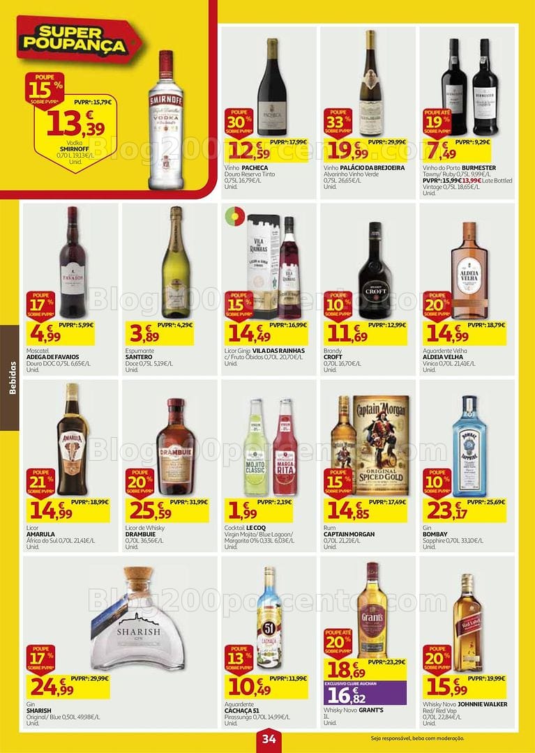 Antevisão Folheto AUCHAN Super Poupança Promoções de 27 agosto a 2 setembro
