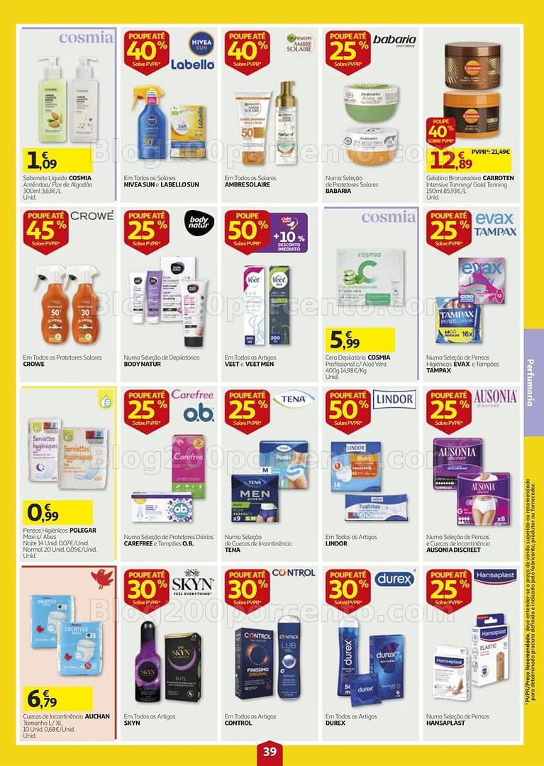 Antevisão Folheto AUCHAN Super Poupança Promoções de 27 agosto a 2 setembro