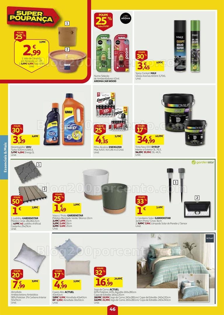 Antevisão Folheto AUCHAN Super Poupança Promoções de 27 agosto a 2 setembro
