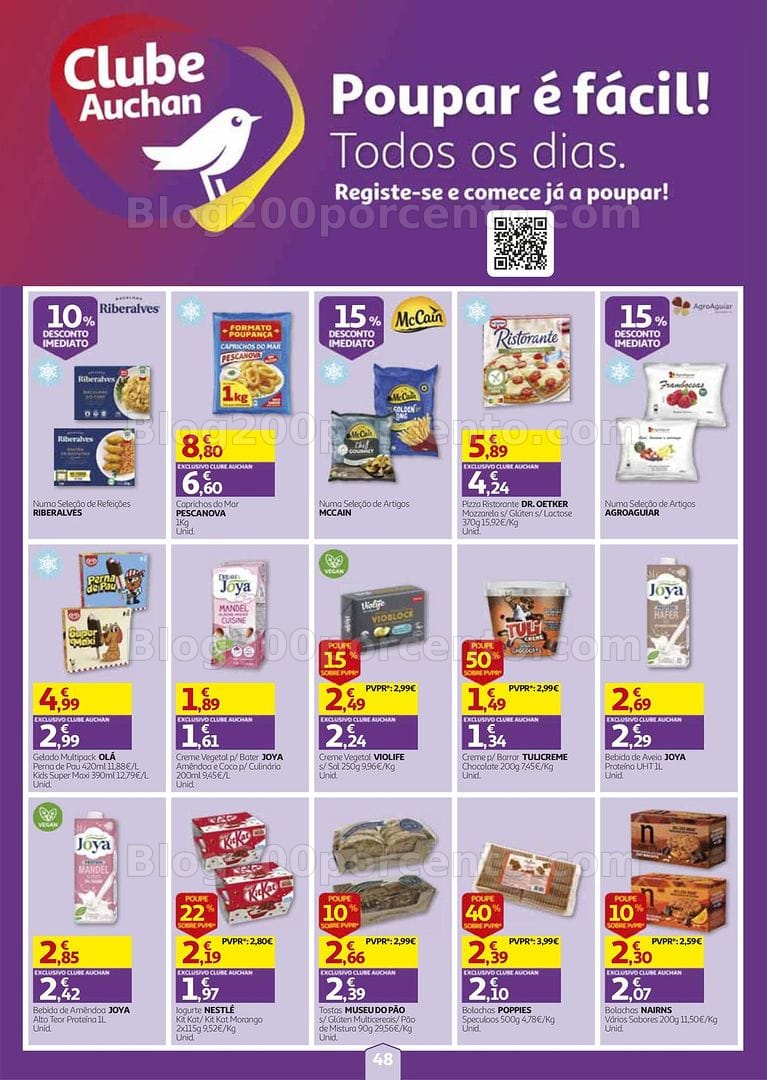 Antevisão Folheto AUCHAN Super Poupança Promoções de 27 agosto a 2 setembro