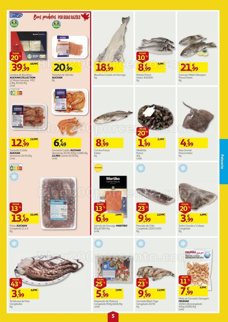 Antevisão Folheto AUCHAN Super Poupança Promoções de 27 agosto a 2 setembro