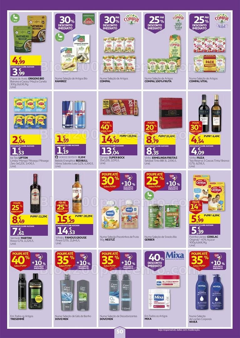 Antevisão Folheto AUCHAN Super Poupança Promoções de 27 agosto a 2 setembro