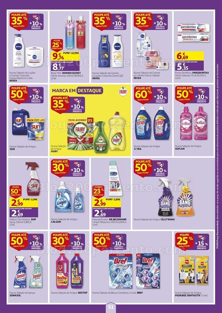 Antevisão Folheto AUCHAN Super Poupança Promoções de 27 agosto a 2 setembro