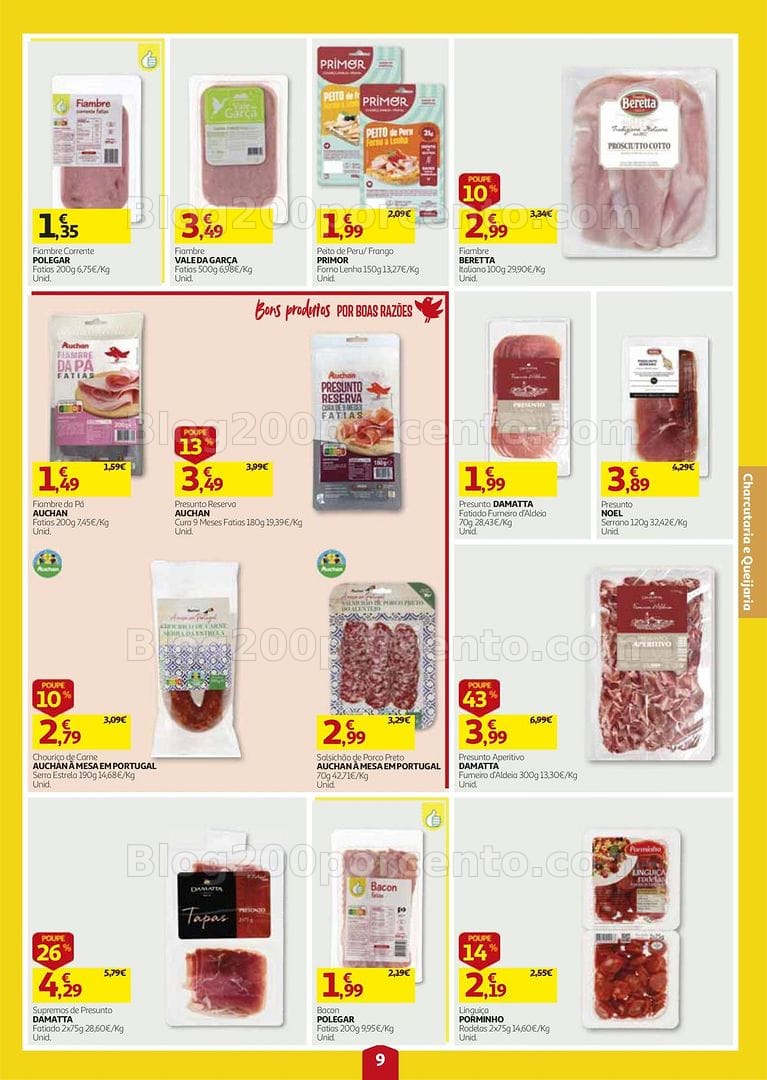 Antevisão Folheto AUCHAN Super Poupança Promoções de 27 agosto a 2 setembro