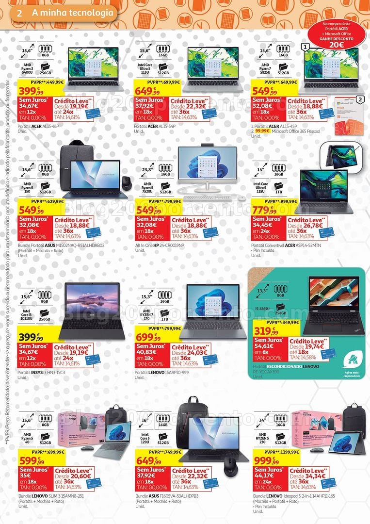 Antevisão Folheto AUCHAN Tecnologia Promoções de 19 agosto a 3 setembro