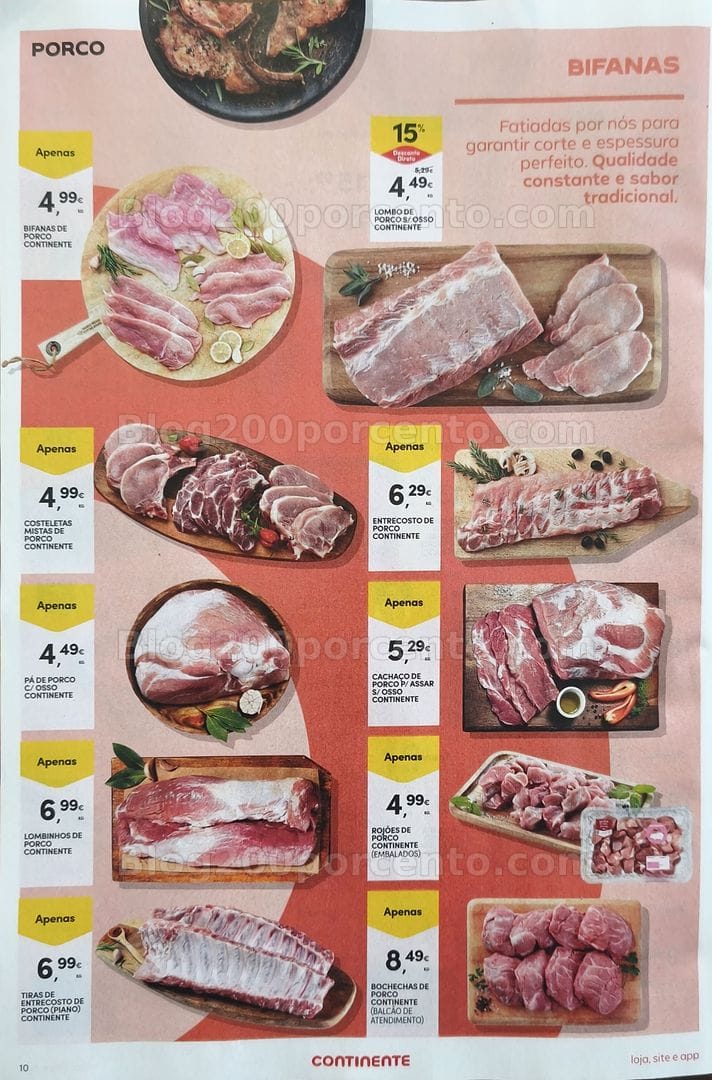Antevisão Folheto CONTINENTE Promoções de 11 a 17 agosto