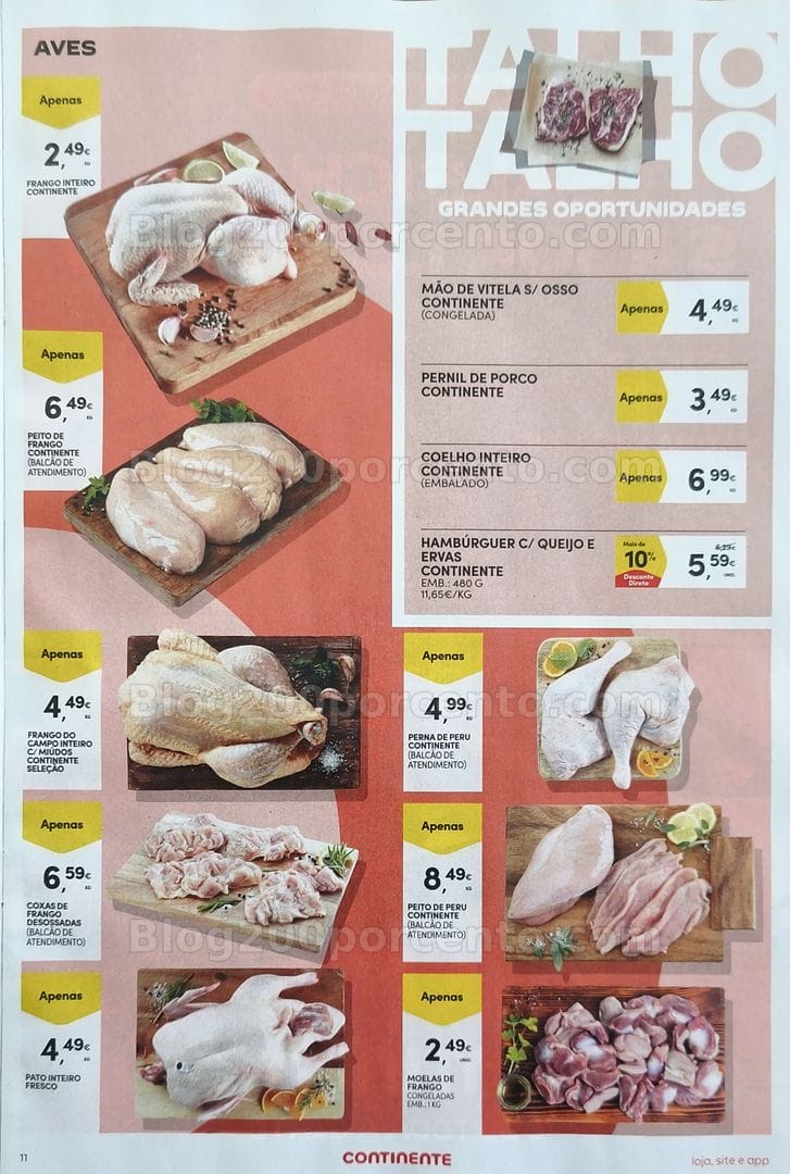 Antevisão Folheto CONTINENTE Promoções de 11 a 17 agosto