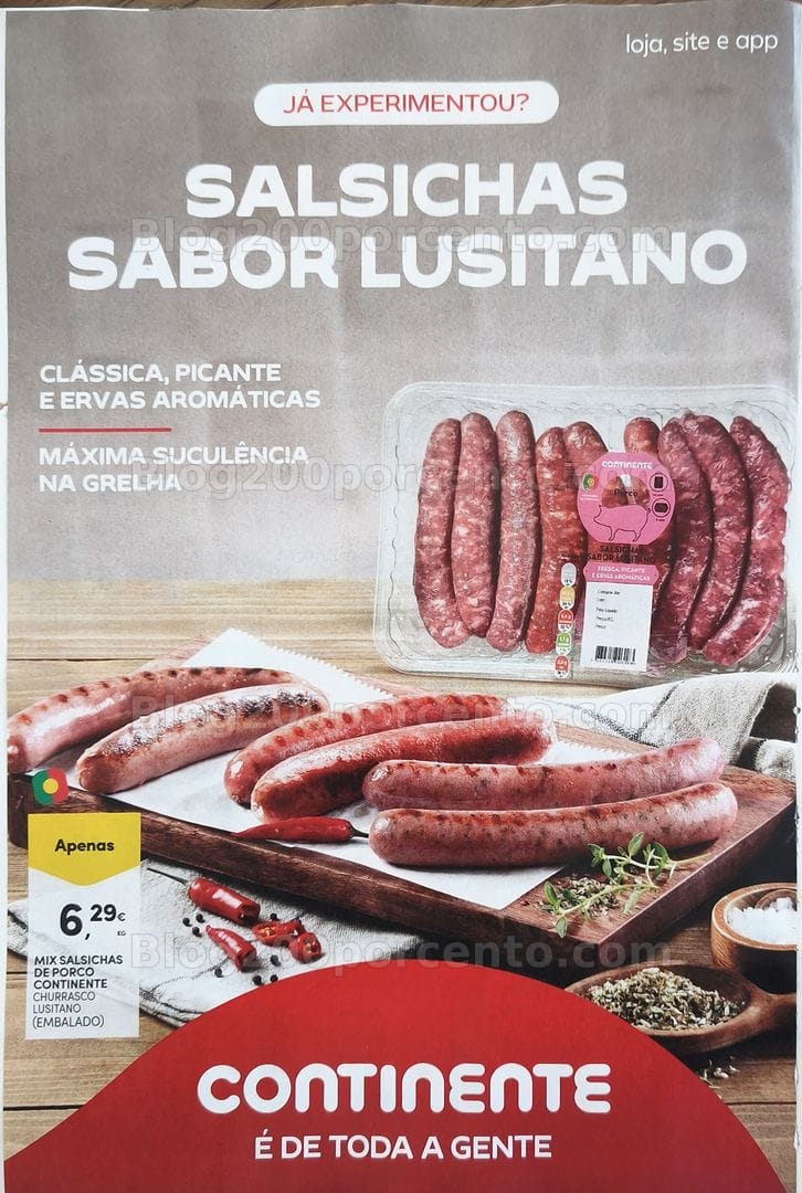 Antevisão Folheto CONTINENTE Promoções de 11 a 17 agosto