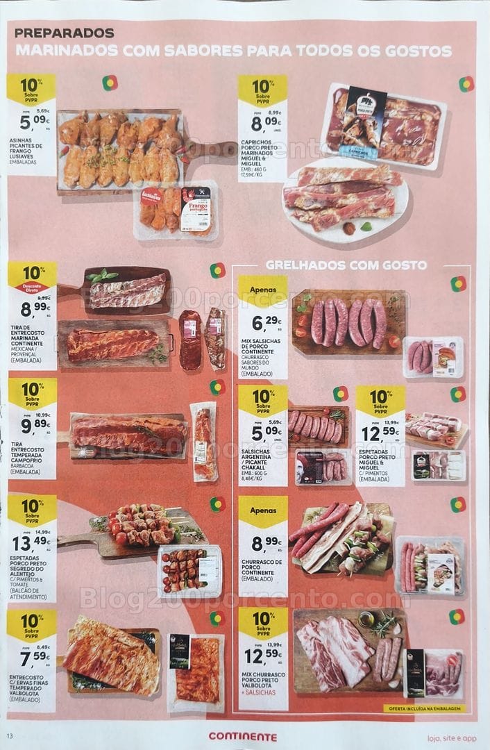 Antevisão Folheto CONTINENTE Promoções de 11 a 17 agosto