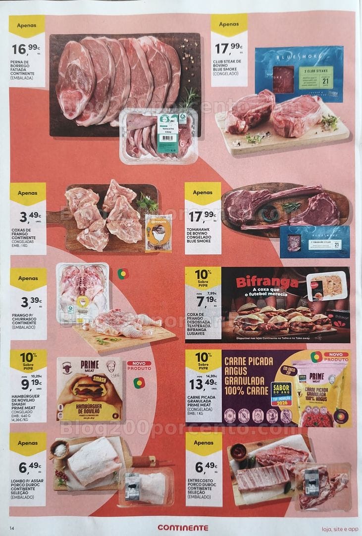 Antevisão Folheto CONTINENTE Promoções de 11 a 17 agosto