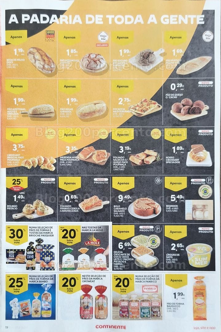 Antevisão Folheto CONTINENTE Promoções de 11 a 17 agosto