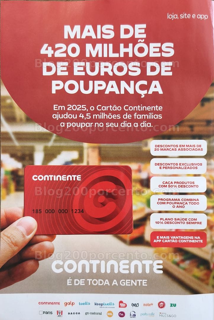 Antevisão Folheto CONTINENTE Promoções de 11 a 17 agosto