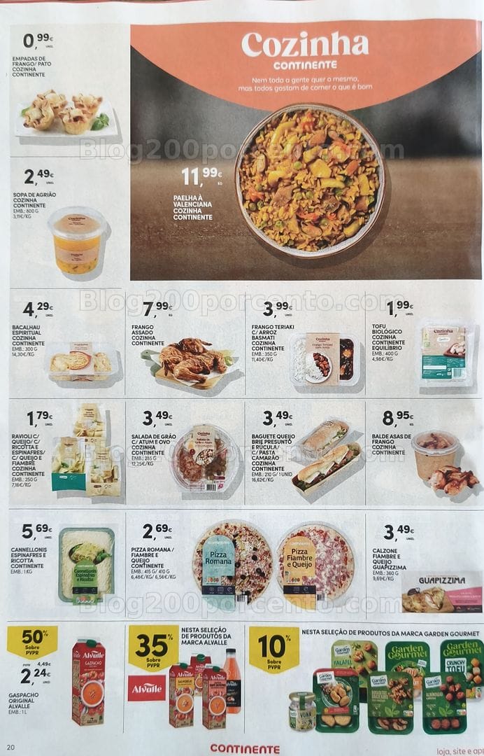 Antevisão Folheto CONTINENTE Promoções de 11 a 17 agosto