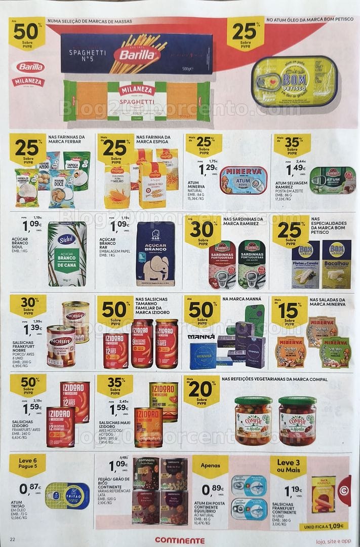 Antevisão Folheto CONTINENTE Promoções de 11 a 17 agosto