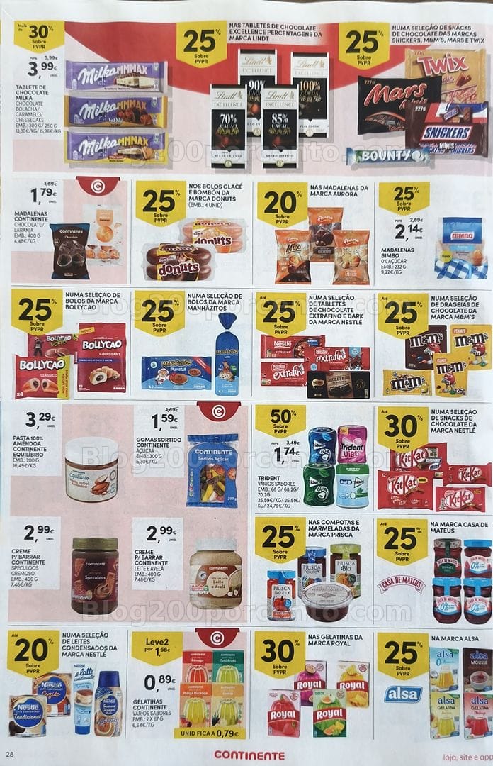 Antevisão Folheto CONTINENTE Promoções de 11 a 17 agosto