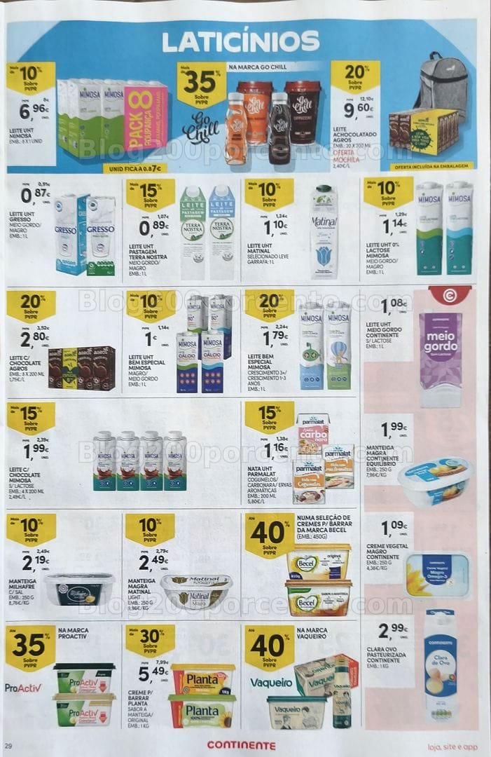 Antevisão Folheto CONTINENTE Promoções de 11 a 17 agosto