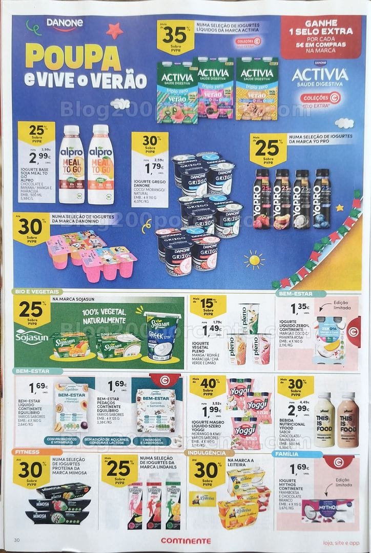 Antevisão Folheto CONTINENTE Promoções de 11 a 17 agosto