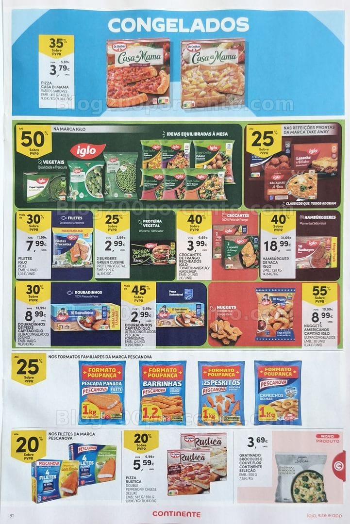 Antevisão Folheto CONTINENTE Promoções de 11 a 17 agosto
