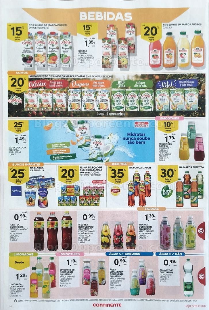 Antevisão Folheto CONTINENTE Promoções de 11 a 17 agosto