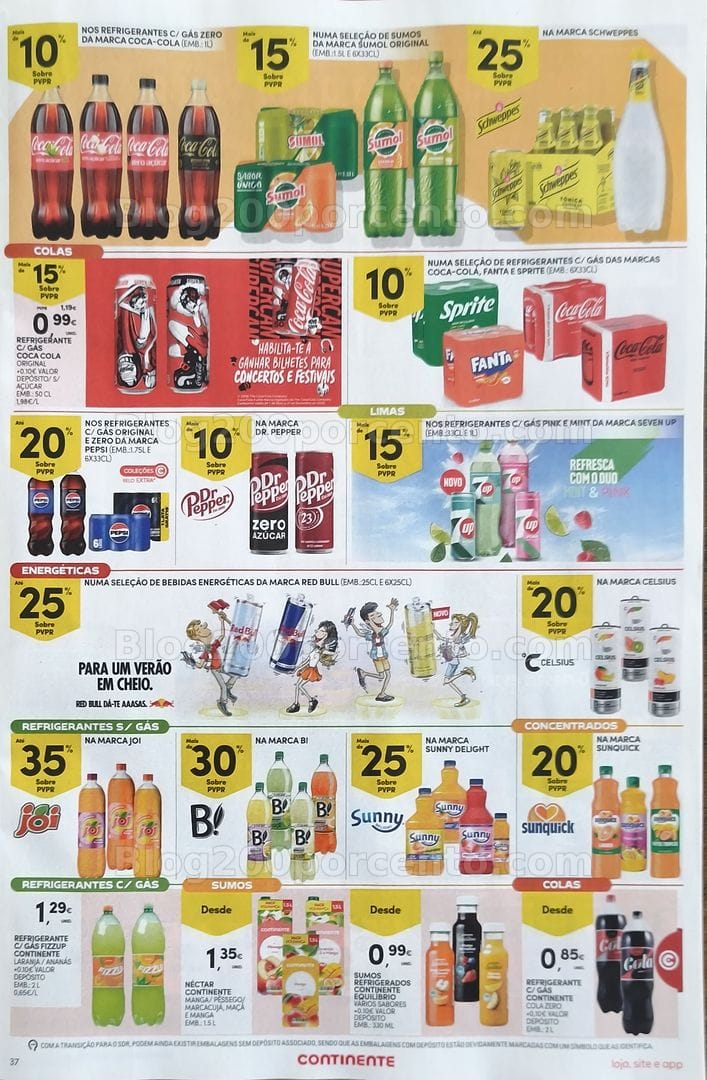 Antevisão Folheto CONTINENTE Promoções de 11 a 17 agosto