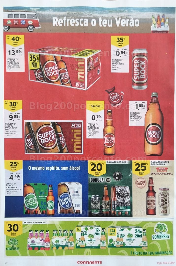 Antevisão Folheto CONTINENTE Promoções de 11 a 17 agosto