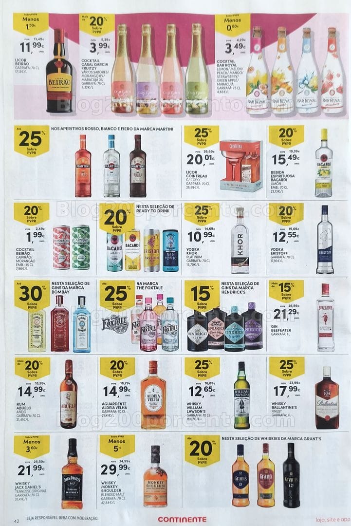 Antevisão Folheto CONTINENTE Promoções de 11 a 17 agosto