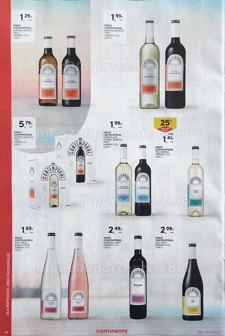 Antevisão Folheto CONTINENTE Promoções de 11 a 17 agosto