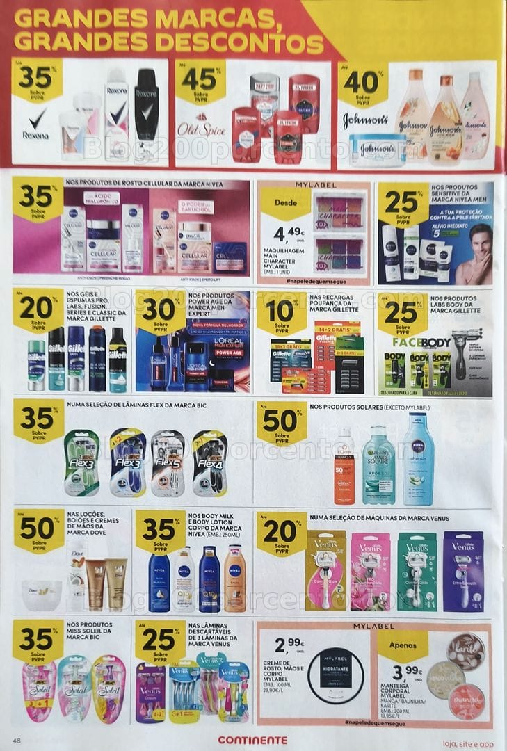 Antevisão Folheto CONTINENTE Promoções de 11 a 17 agosto