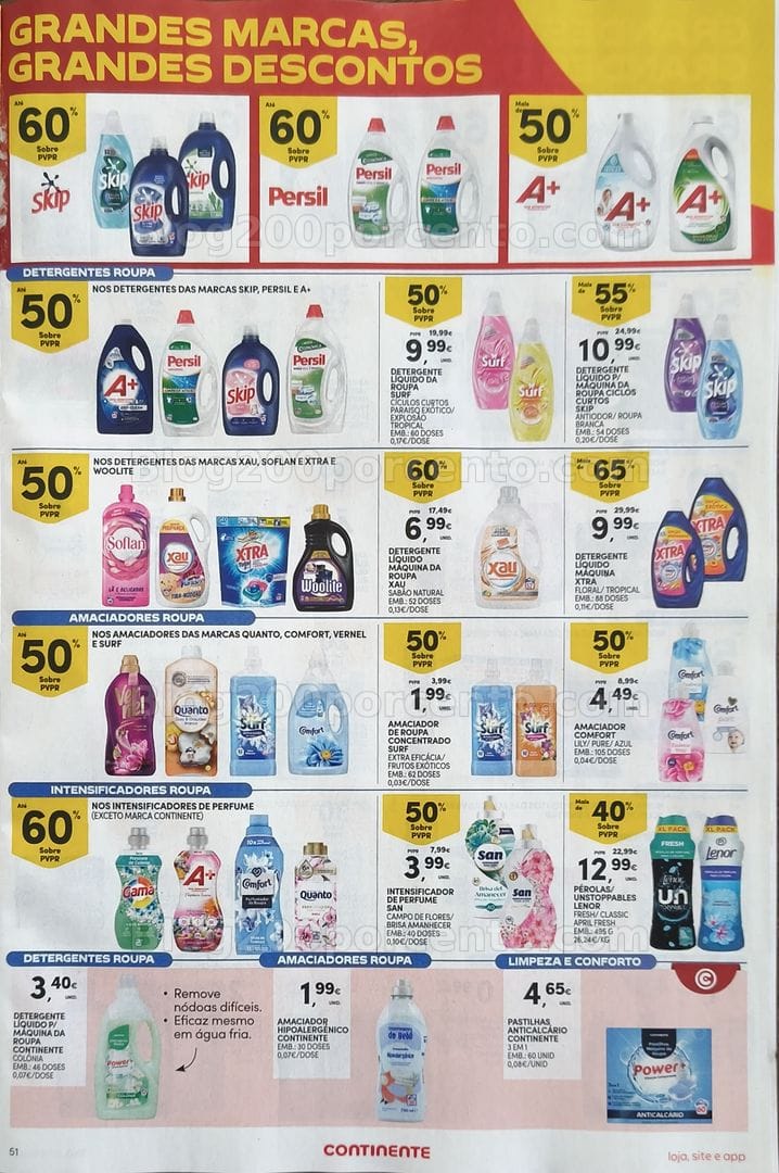Antevisão Folheto CONTINENTE Promoções de 11 a 17 agosto