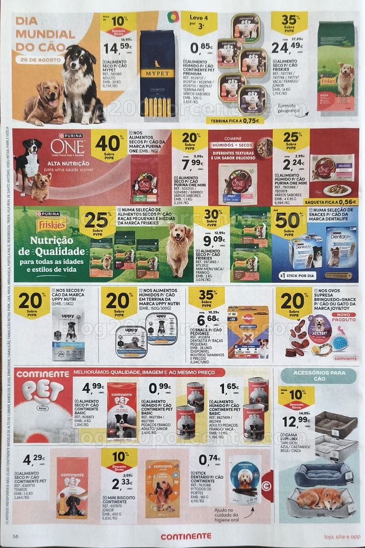 Antevisão Folheto CONTINENTE Promoções de 11 a 17 agosto