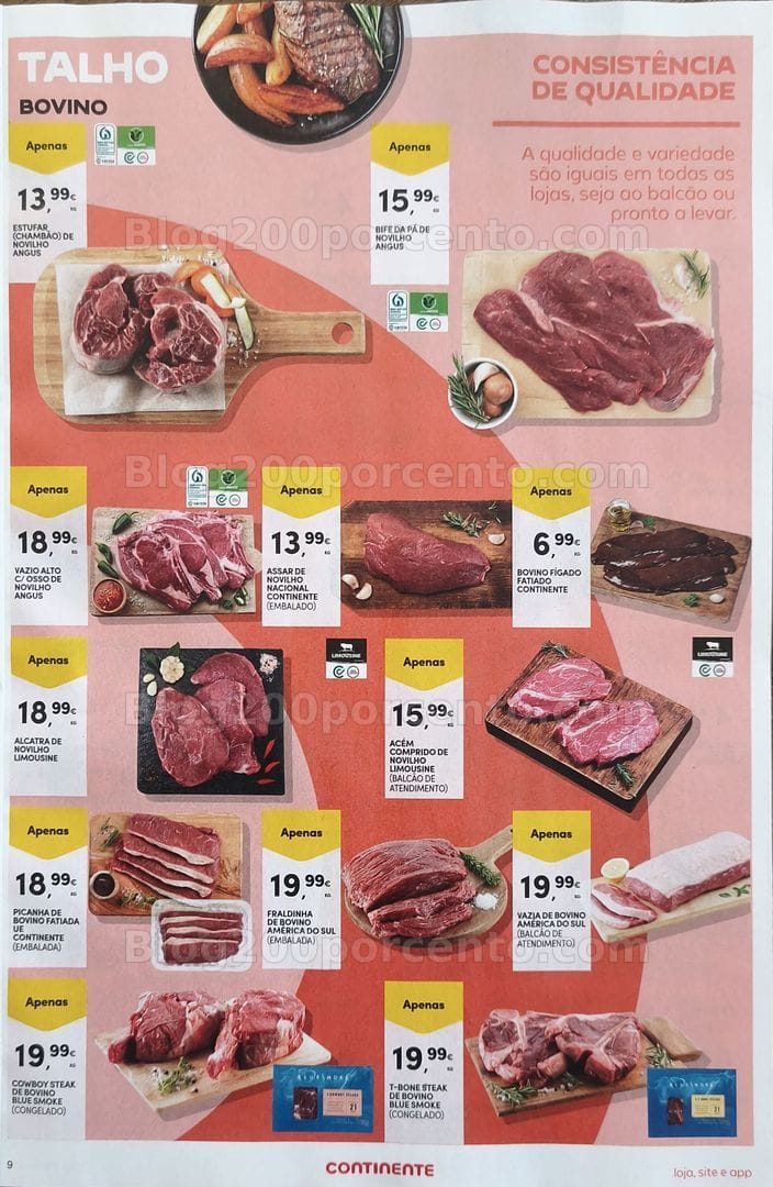 Antevisão Folheto CONTINENTE Promoções de 11 a 17 agosto