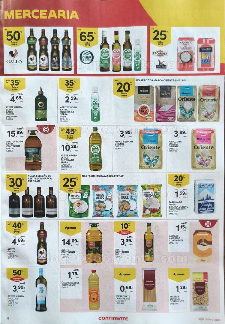 Antevisão Folheto CONTINENTE Promoções de 25 a 31 agosto