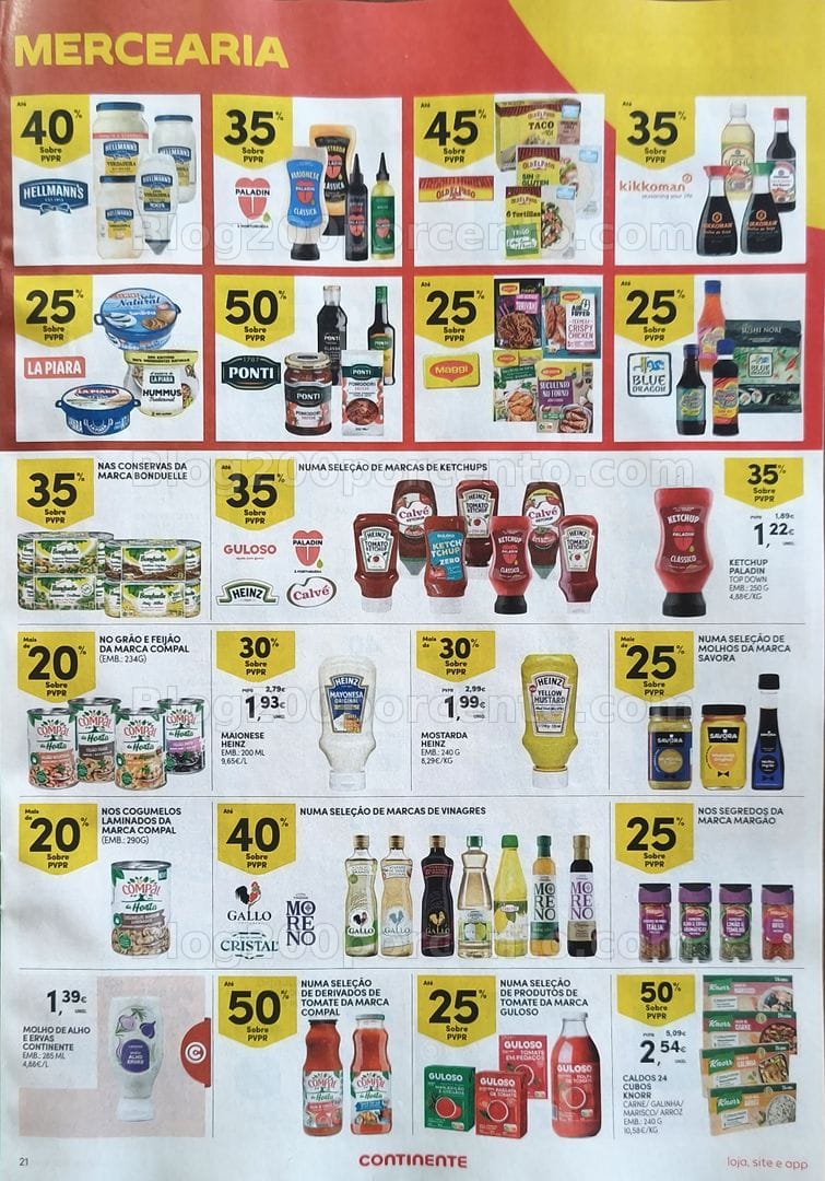 Antevisão Folheto CONTINENTE Promoções de 25 a 31 agosto