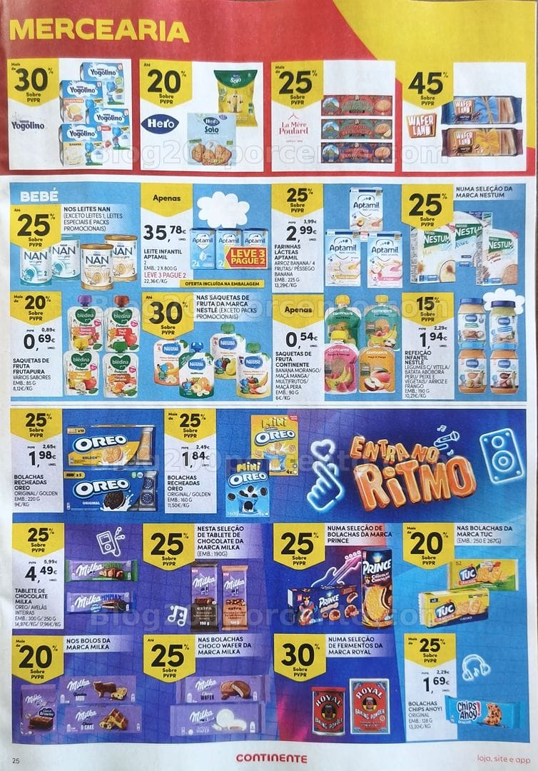 Antevisão Folheto CONTINENTE Promoções de 25 a 31 agosto
