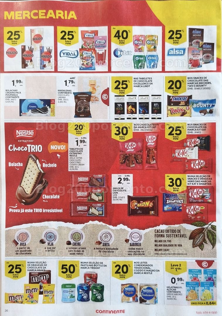 Antevisão Folheto CONTINENTE Promoções de 25 a 31 agosto