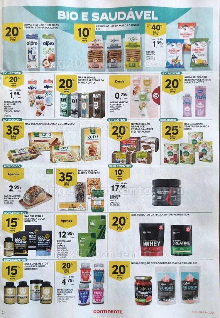 Antevisão Folheto CONTINENTE Promoções de 25 a 31 agosto