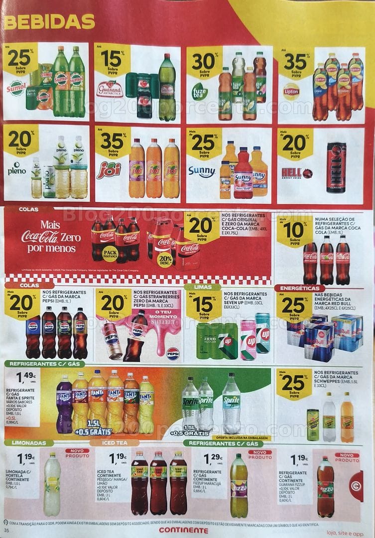 Antevisão Folheto CONTINENTE Promoções de 25 a 31 agosto