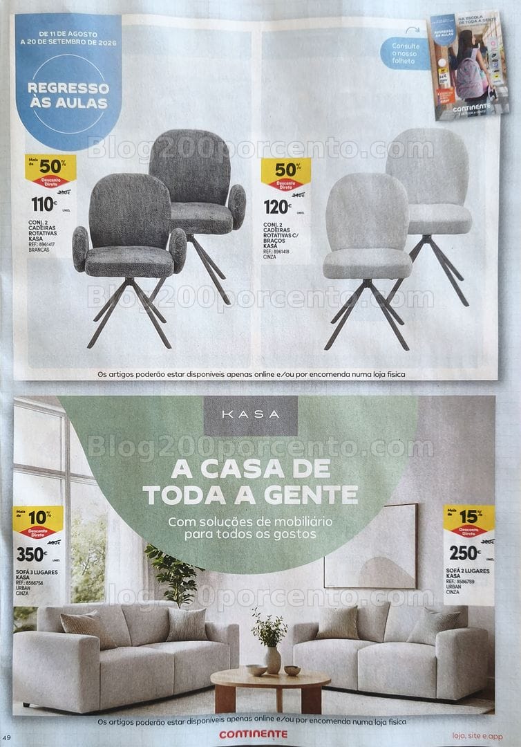 Antevisão Folheto CONTINENTE Promoções de 25 a 31 agosto
