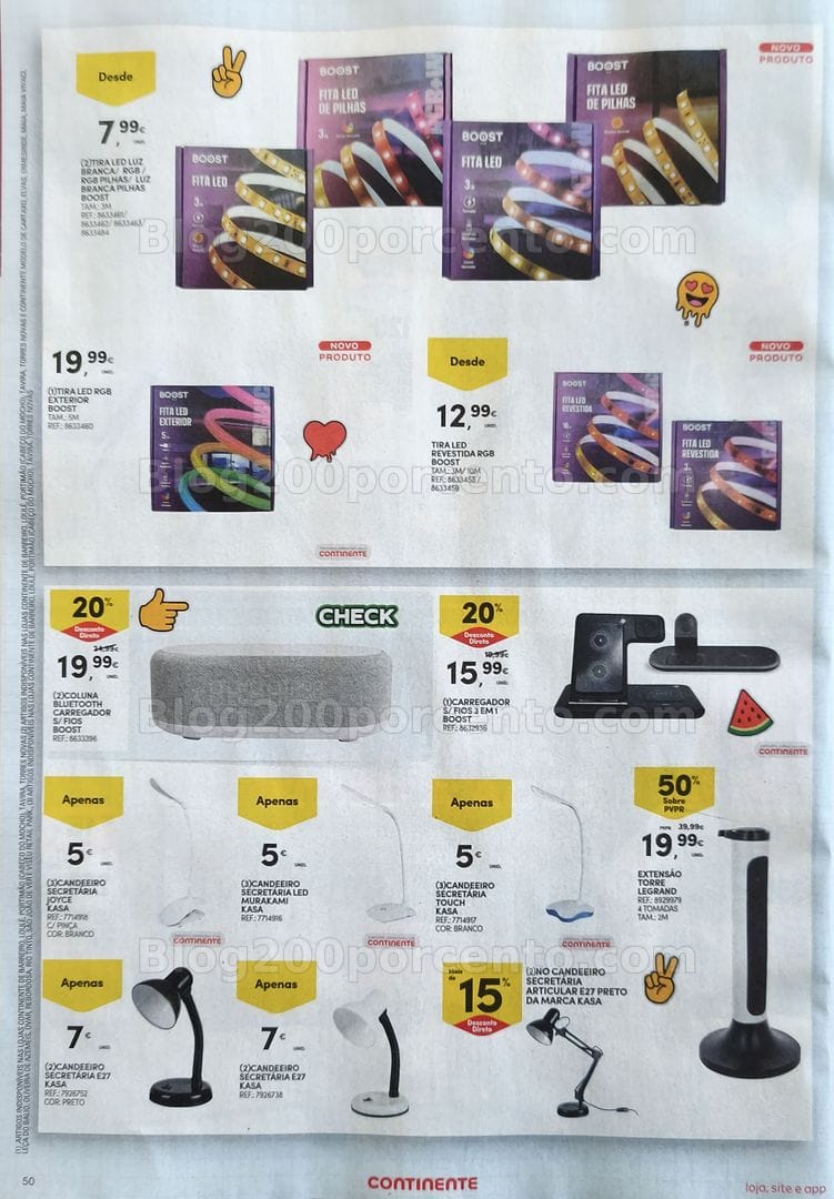 Antevisão Folheto CONTINENTE Bazar Promoções de 25 a 31 agosto