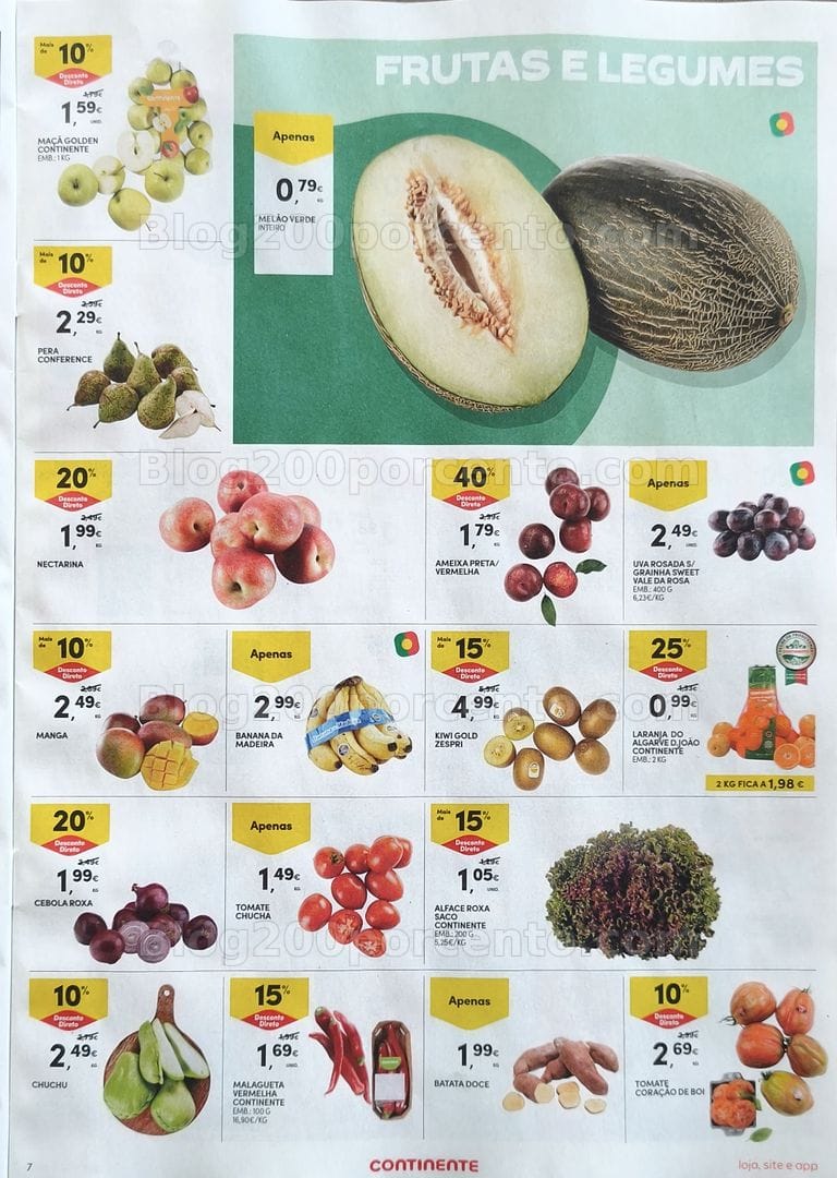 Antevisão Folheto CONTINENTE Promoções de 25 a 31 agosto