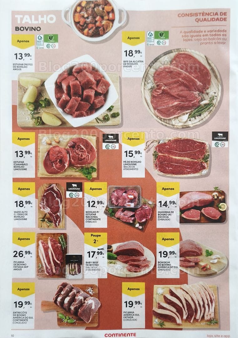 Antevisão Folheto CONTINENTE Promoções de 4 a 10 agosto