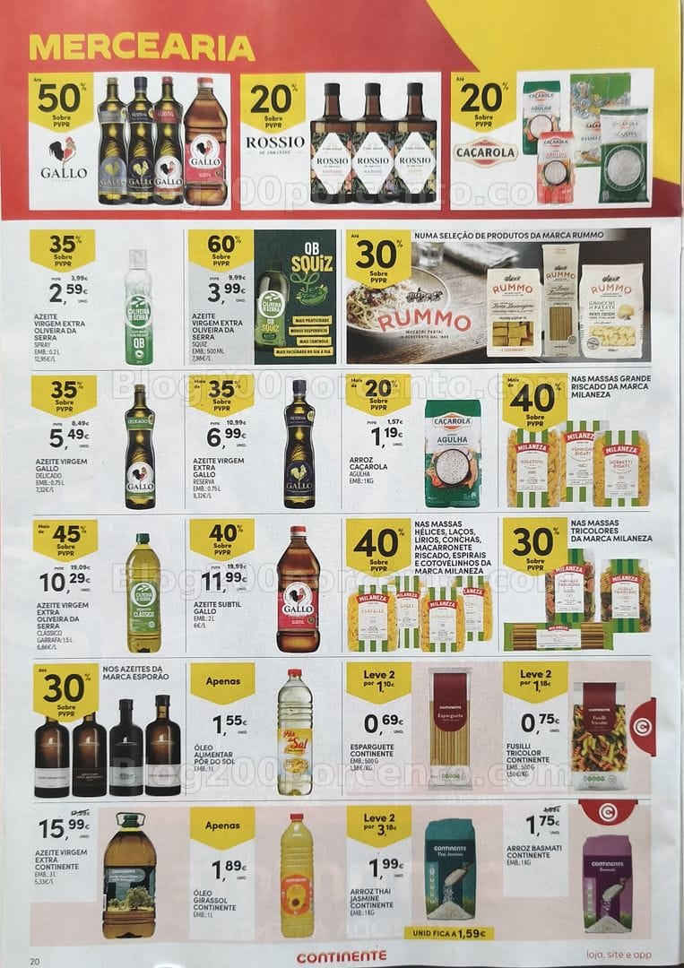 Antevisão Folheto CONTINENTE Promoções de 4 a 10 agosto