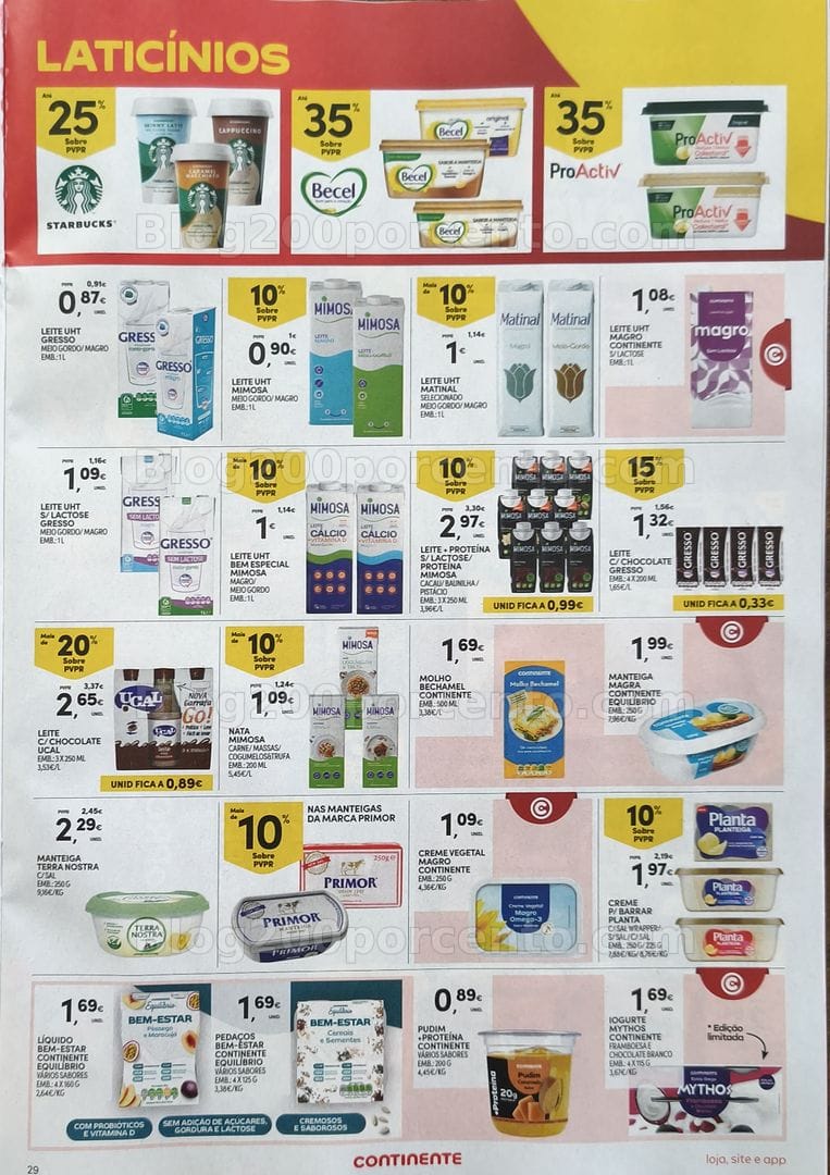 Antevisão Folheto CONTINENTE Promoções de 4 a 10 agosto