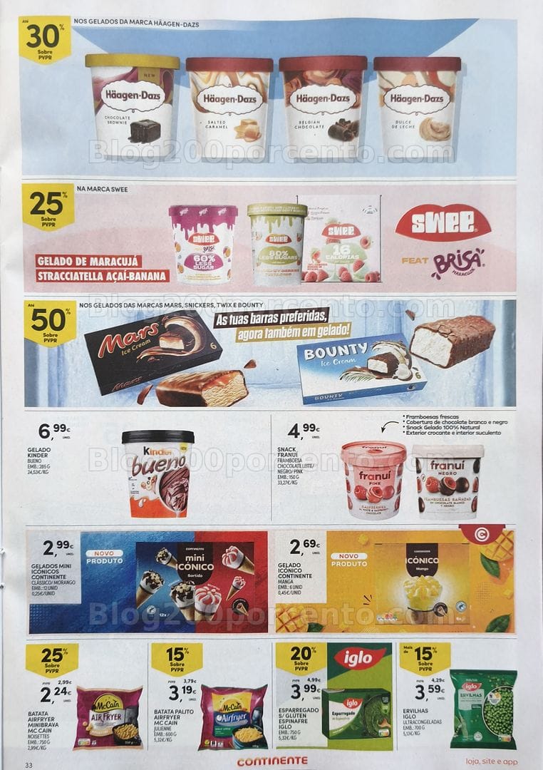 Antevisão Folheto CONTINENTE Promoções de 4 a 10 agosto