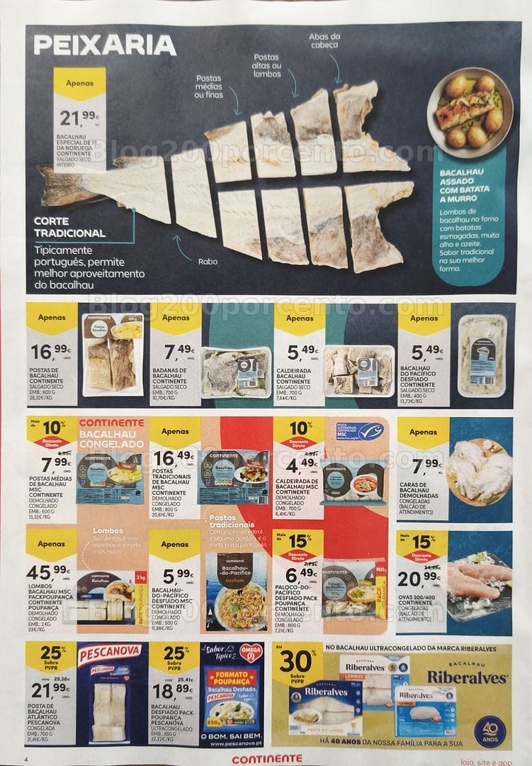 Antevisão Folheto CONTINENTE Promoções de 4 a 10 agosto