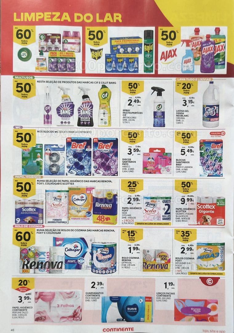 Antevisão Folheto CONTINENTE Promoções de 4 a 10 agosto
