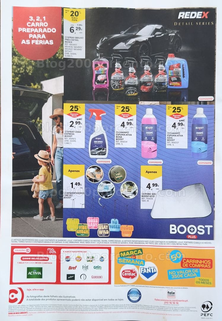 Antevisão Folheto CONTINENTE Promoções de 4 a 10 agosto