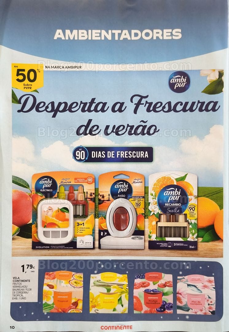 Antevisão Folheto CONTINENTE Especial Limpeza Promoções de 1 a 20 setembro
