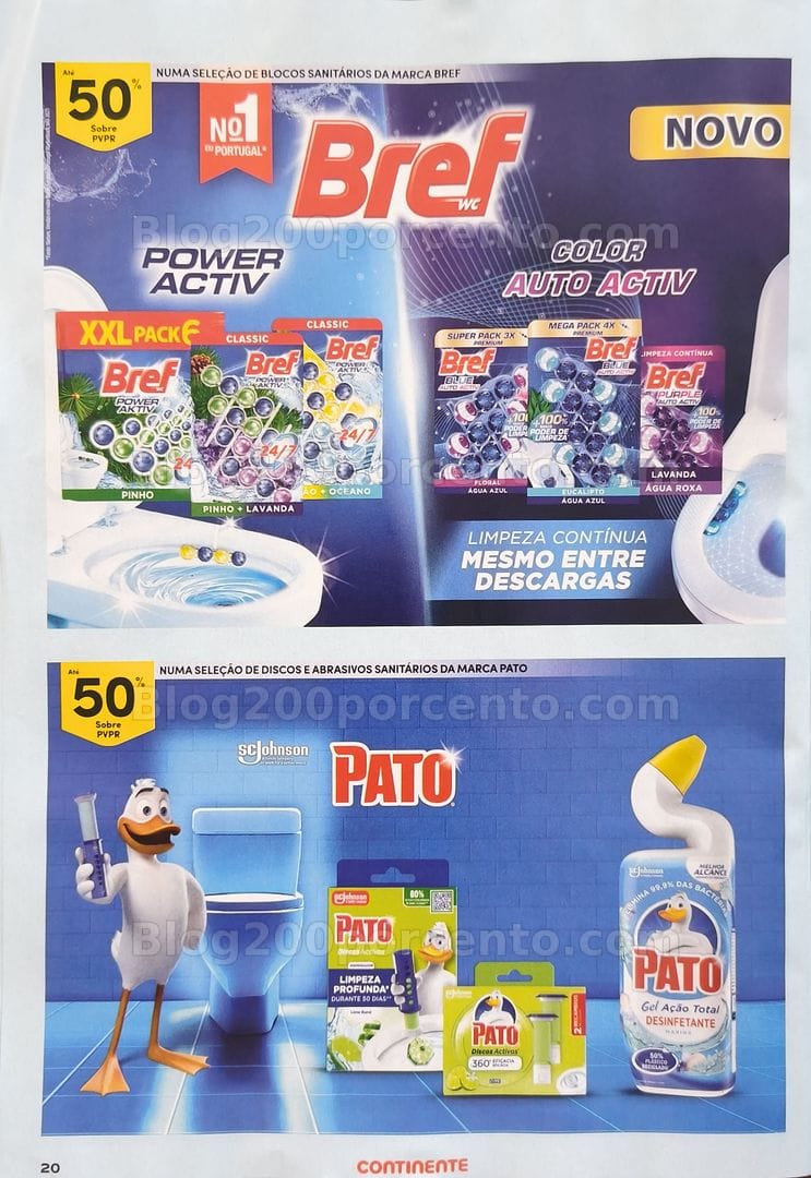 Antevisão Folheto CONTINENTE Especial Limpeza Promoções de 1 a 20 setembro